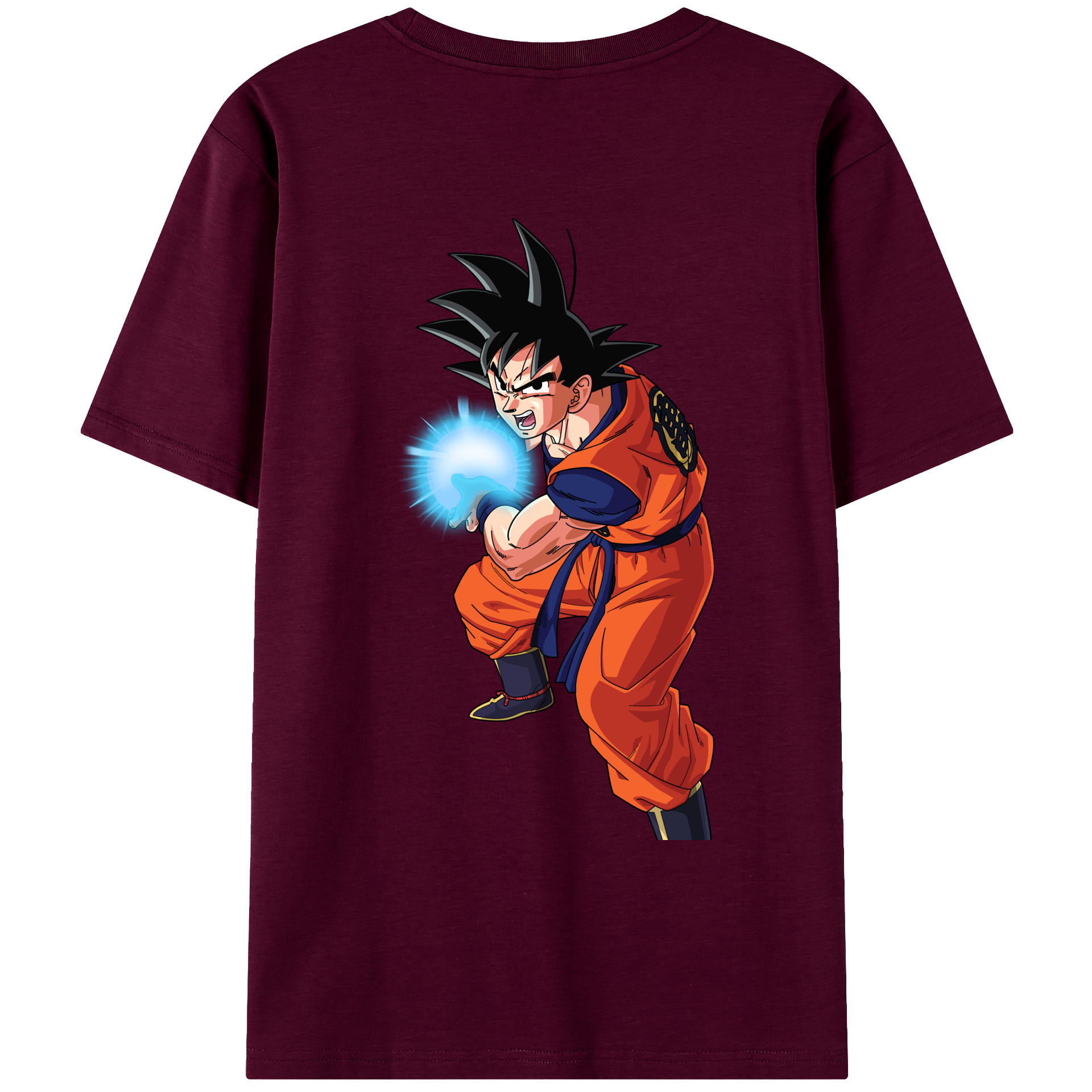 （画像用） ドラゴンボール 孫悟空（そん ごくう）Son Goku カカロット DRAGON BALL Kakarotto レディース半袖Tシャツ(バックプリント)